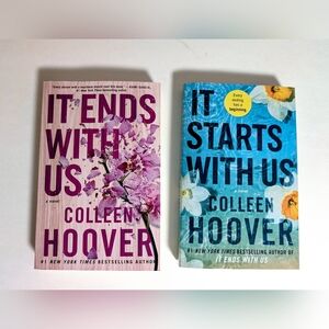It Ends With Us and It Starts With Us by Colleen Hoover